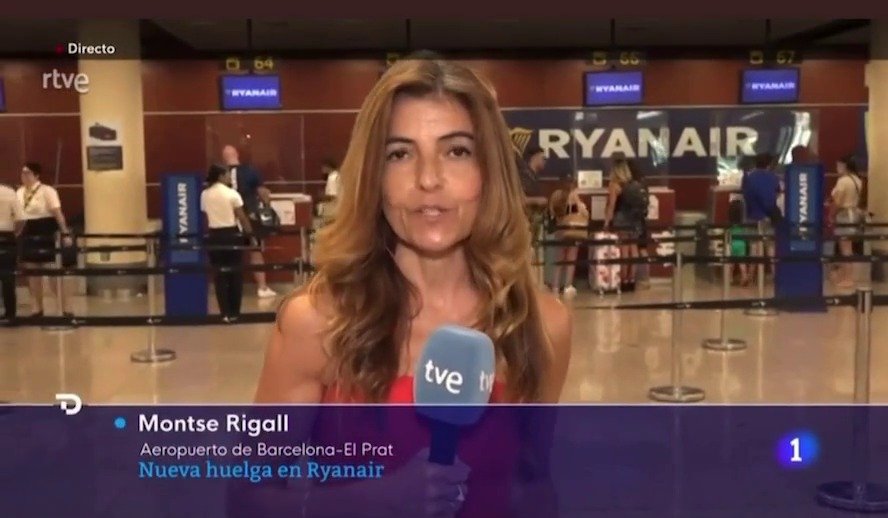 Live report for RTVE News